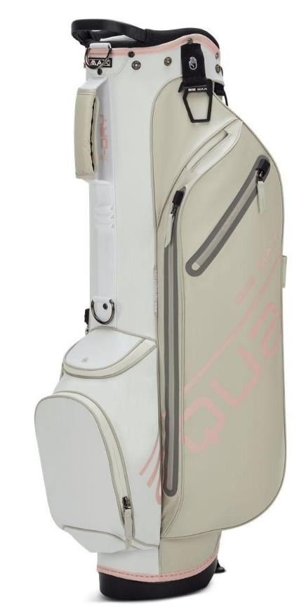 Big Max Aqua Seven H stand bag, blanco off/blanco/rosa