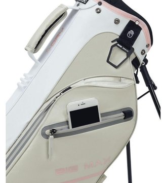 Big Max Aqua Seven H stand bag, blanco off/blanco/rosa