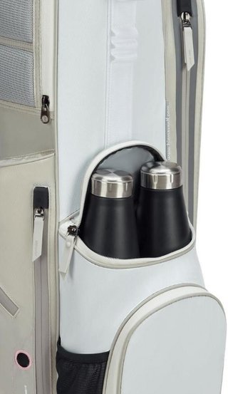 Big Max Aqua Seven H stand bag, blanco off/blanco/rosa