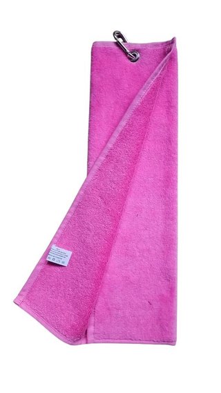 Toalla de golf trifold, fucsia