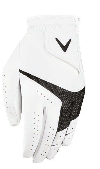Callaway Weather Spann guante de golf de mujer, blanco
