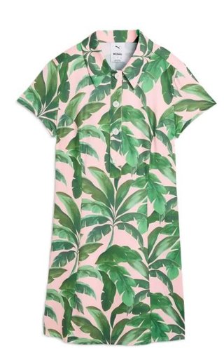 Puma X Mumu Palm vestido de golf para mujer, rose blossom/opal green