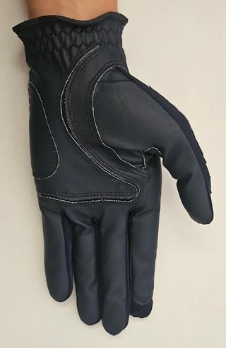 Zoom Hybrid LOGO guante de golf para hombre, azul marino oscuro
