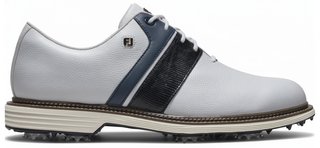 FootJoy Premiere Series Packard zapatos de golf para hombre, blanco/azul