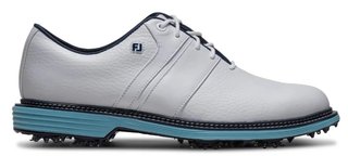 FootJoy Premiere Series Packard zapatos de golf para hombre, blanco/azul