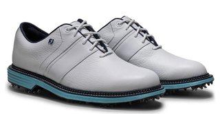 FootJoy Premiere Series Packard zapatos de golf para hombre, blanco/azul