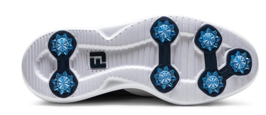 FootJoy Traditions zapatos de golf para hombre, blanco/azul