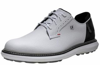 FootJoy FootJoy Traditions Spikeless zapatos de golf para hombre, blanco/negro