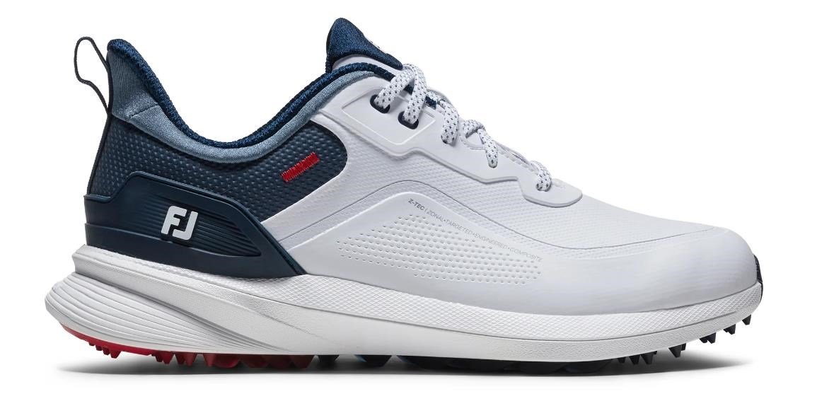 FootJoy Pro/SL zapatos de golf para hombre, blanco/azul