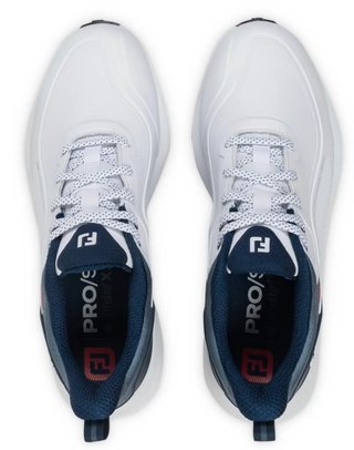 FootJoy Pro/SL zapatos de golf para hombre, blanco/azul