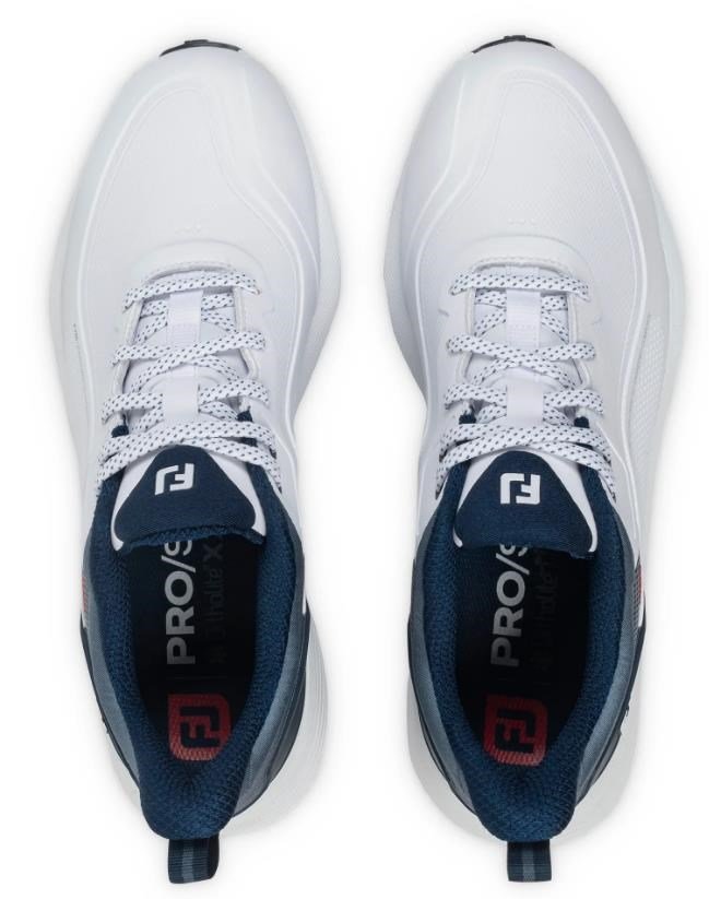 FootJoy Pro/SL zapatos de golf para hombre, blanco/azul