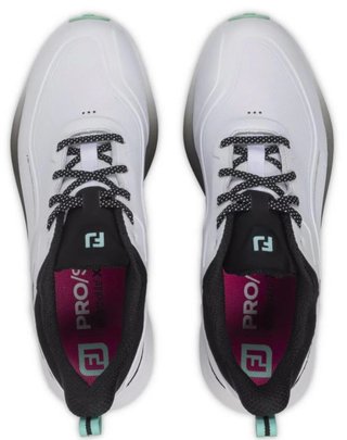 FootJoy Pro/SL zapatos de golf para hombre, blanco/negro