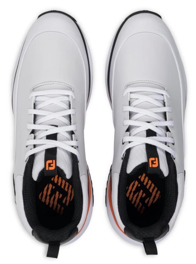 FootJoy Tour Rival zapatos de golf para hombre, blanco/negro