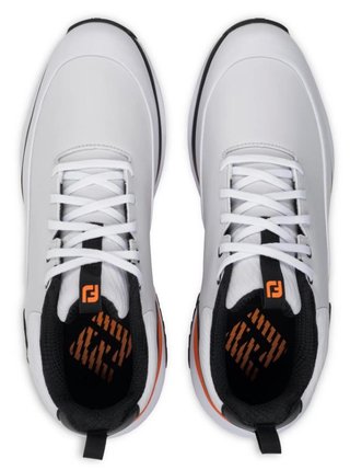 FootJoy Tour Rival zapatos de golf para hombre, blanco/negro