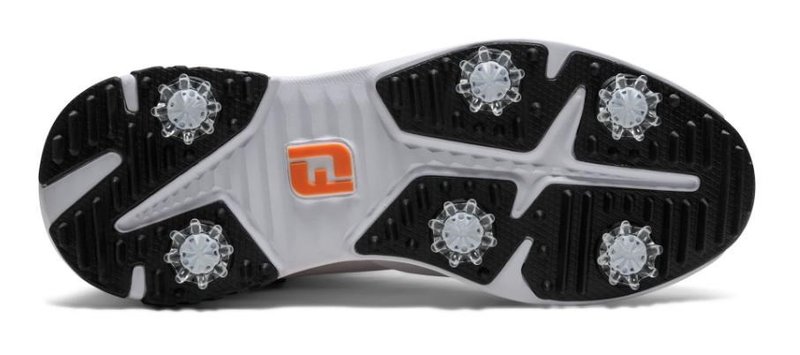 FootJoy Tour Rival zapatos de golf para hombre, blanco/negro