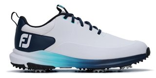 FootJoy Tour Rival zapatos de golf para hombre, blanco/azul