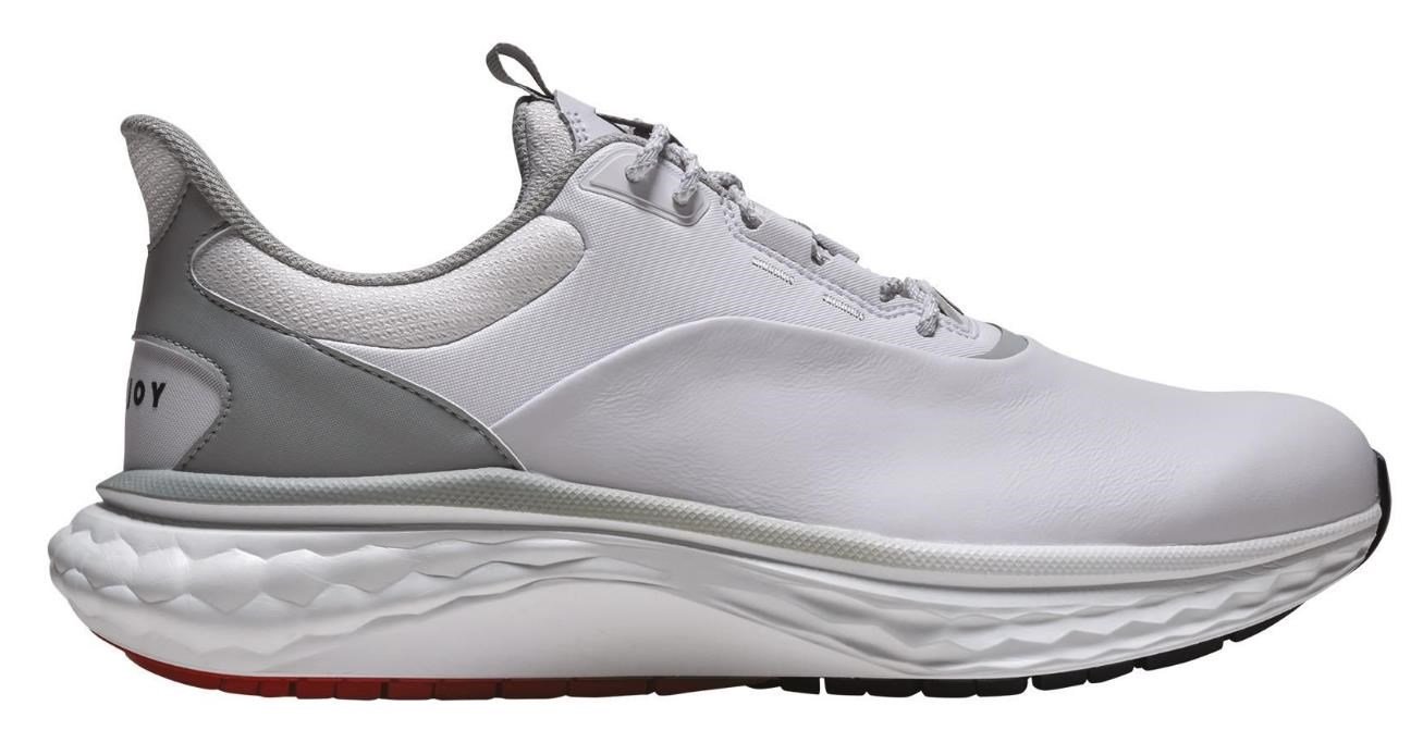 FootJoy Quantum zapatos de golf para hombre, blanco/gris