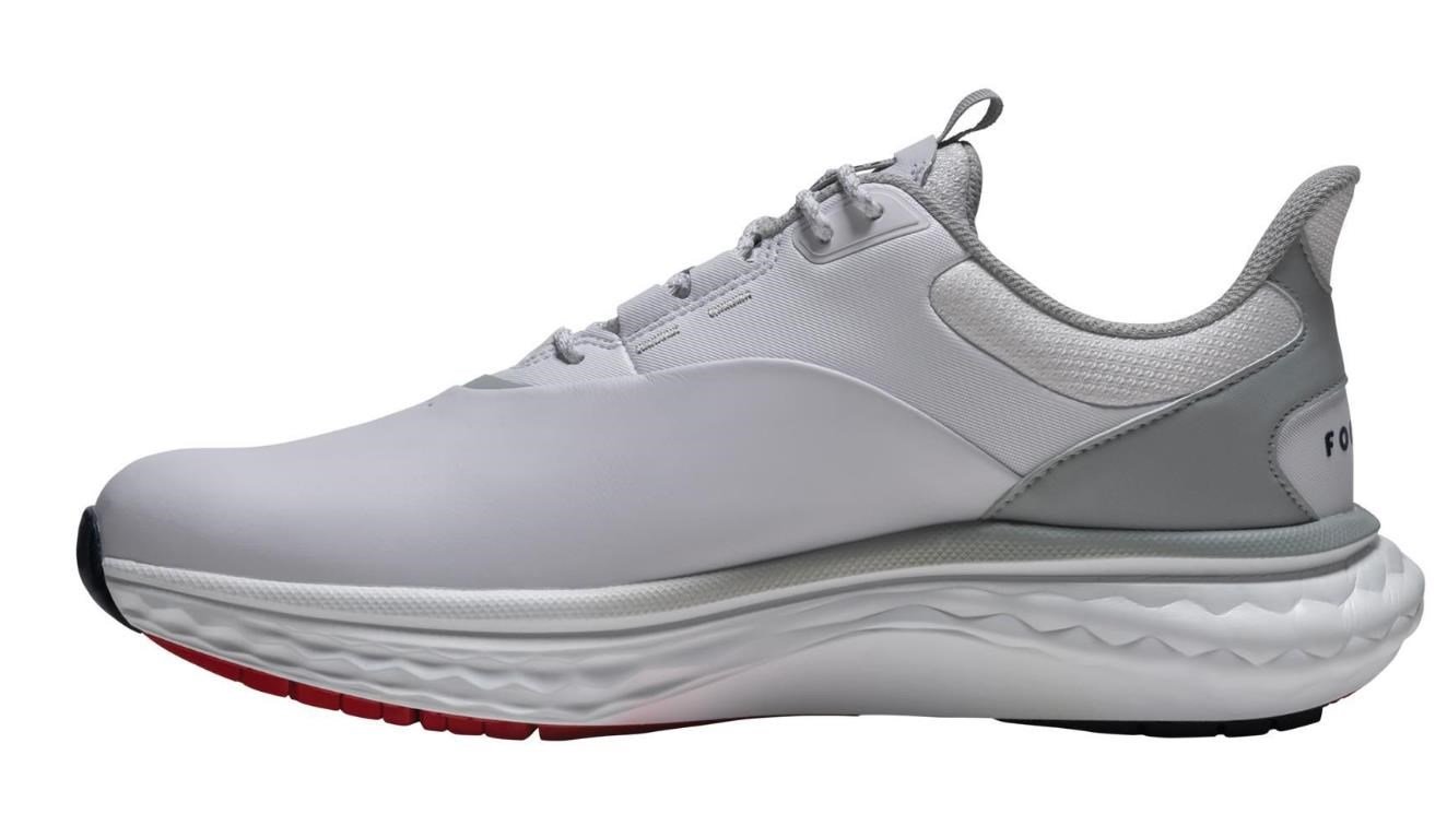 FootJoy Quantum zapatos de golf para hombre, blanco/gris