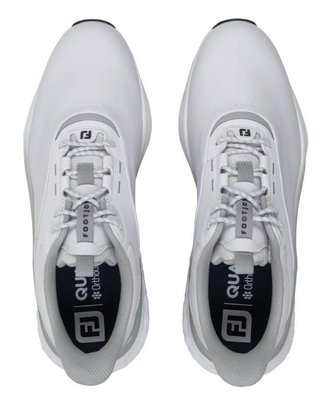 FootJoy Quantum zapatos de golf para hombre, blanco/gris