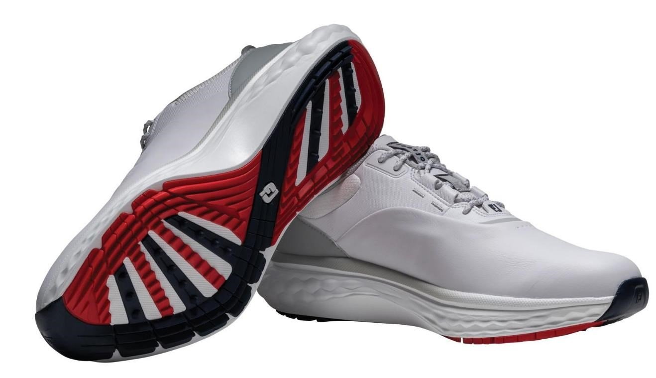 FootJoy Quantum zapatos de golf para hombre, blanco/gris