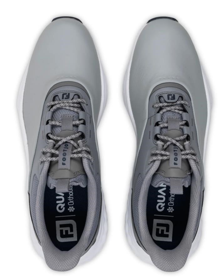FootJoy Quantum zapatos de golf para hombre, blanco/gris