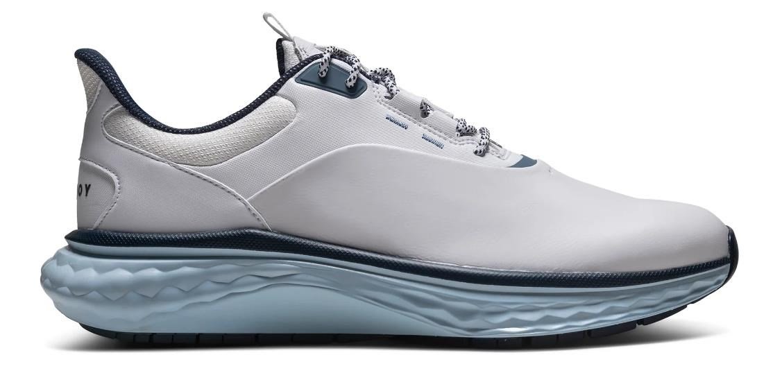 FootJoy Quantum zapatos de golf para hombre, blanco/azul