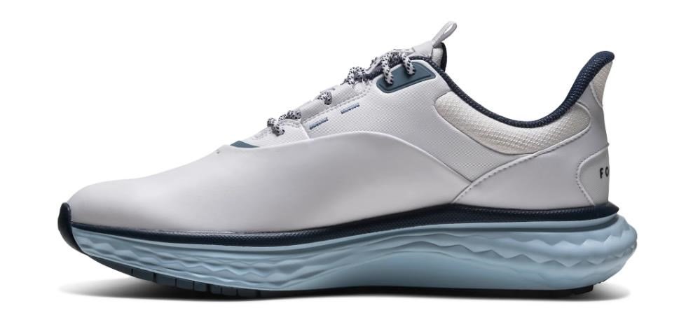 FootJoy Quantum zapatos de golf para hombre, blanco/azul