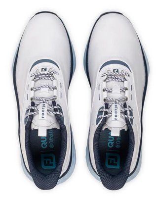 FootJoy Quantum zapatos de golf para hombre, blanco/azul