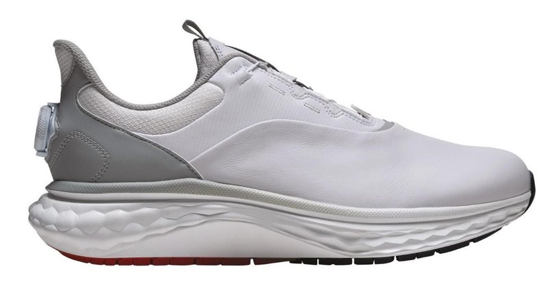FootJoy Quantum BOA zapatos de golf para hombre, blanco/gris