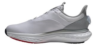 FootJoy Quantum BOA zapatos de golf para hombre, blanco/gris
