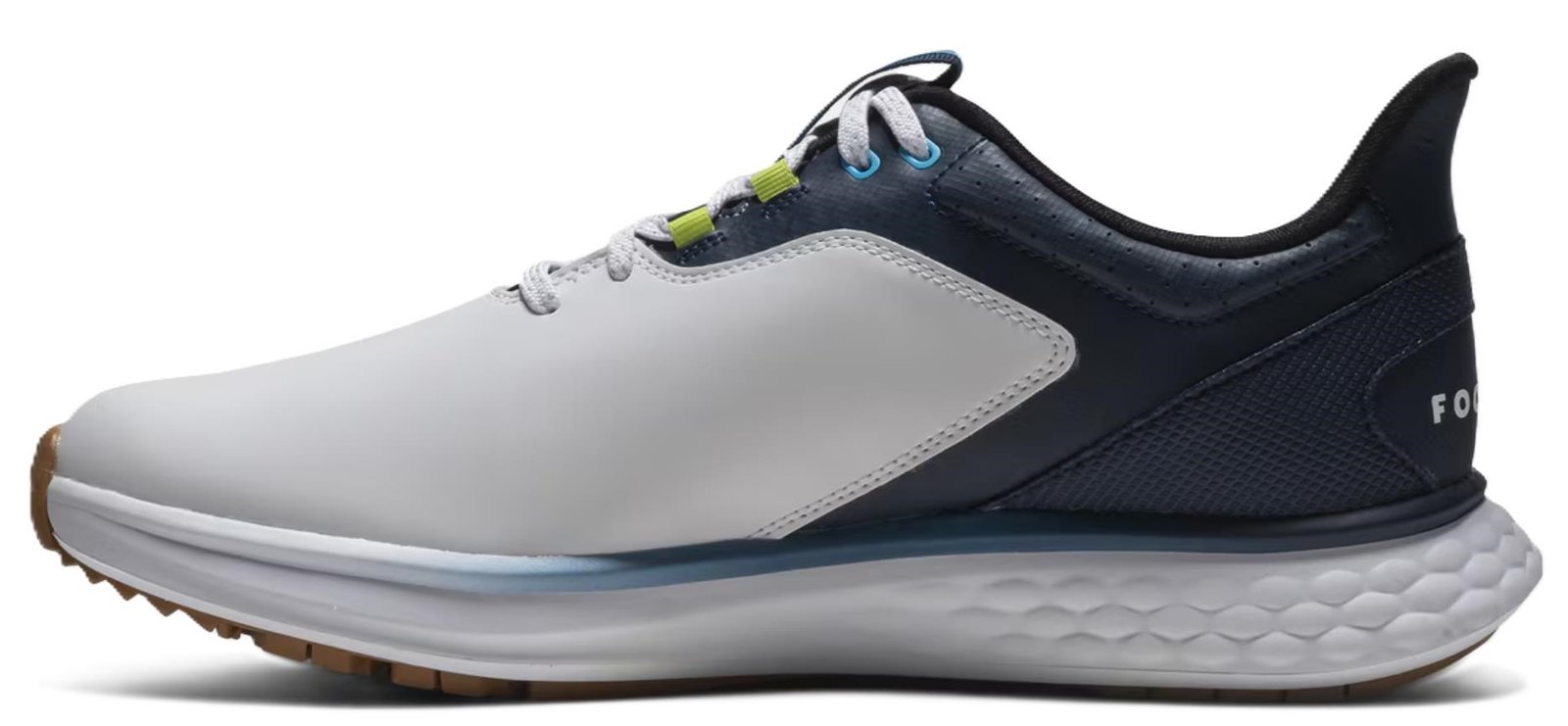 FootJoy Pulse zapatos de golf para hombre, blanco/azul marino