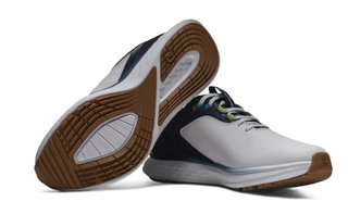 FootJoy Pulse zapatos de golf para hombre, blanco/azul marino