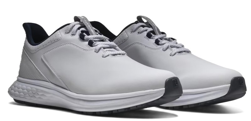 FootJoy Pulse zapatos de golf para hombre, blanco/gris