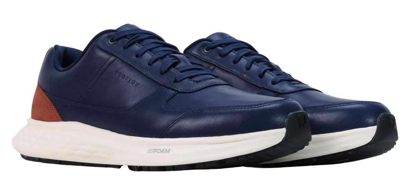 FootJoy Hampton mens golf shoes, navy/white