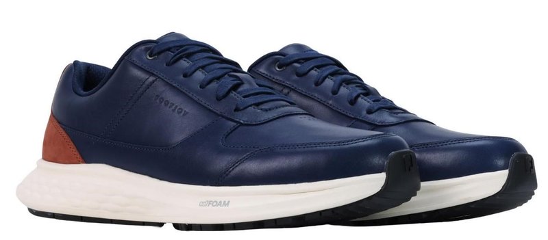 FootJoy Hampton mens golf shoes, navy/white