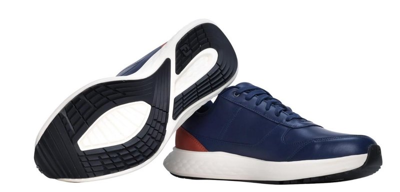 FootJoy Hampton mens golf shoes, navy/white