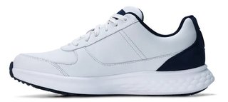 FootJoy Hampton zapatos de golf para hombre, blanco/azul marino