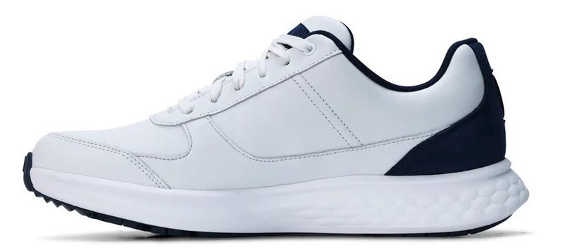 FootJoy Hampton zapatos de golf para hombre, blanco/azul marino