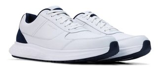 FootJoy Hampton zapatos de golf para hombre, blanco/azul marino
