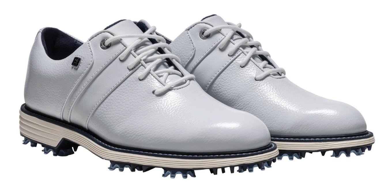 FootJoy Premiere Series Packard zapatillas de golf para mujer, blanco/azul