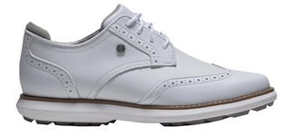 FootJoy Traditions Spikeless zapatos de golf para mujer, blanco