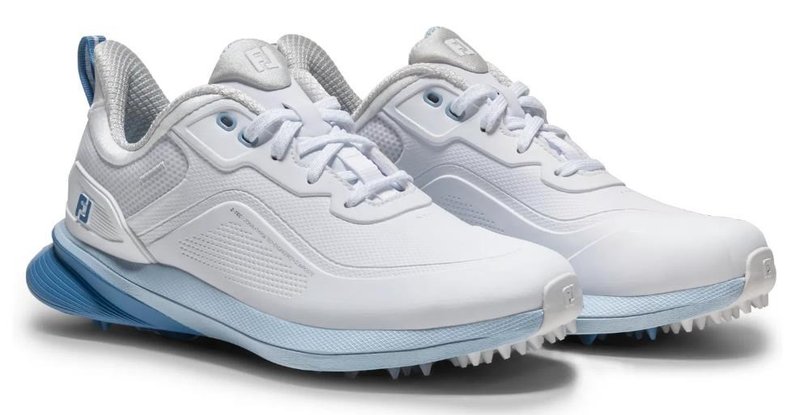 FootJoy Pro/SL zapatos de golf mujer, blanco/azul