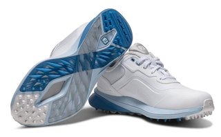 FootJoy Pro/SL zapatos de golf mujer, blanco/azul