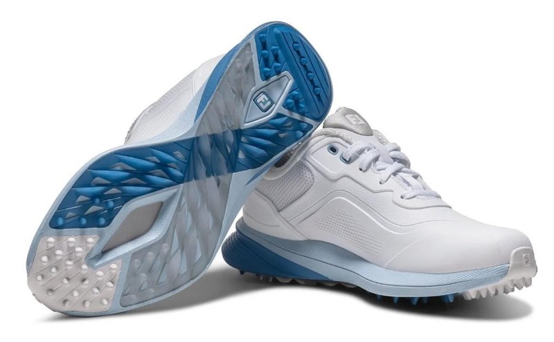 FootJoy Pro/SL zapatos de golf mujer, blanco/azul