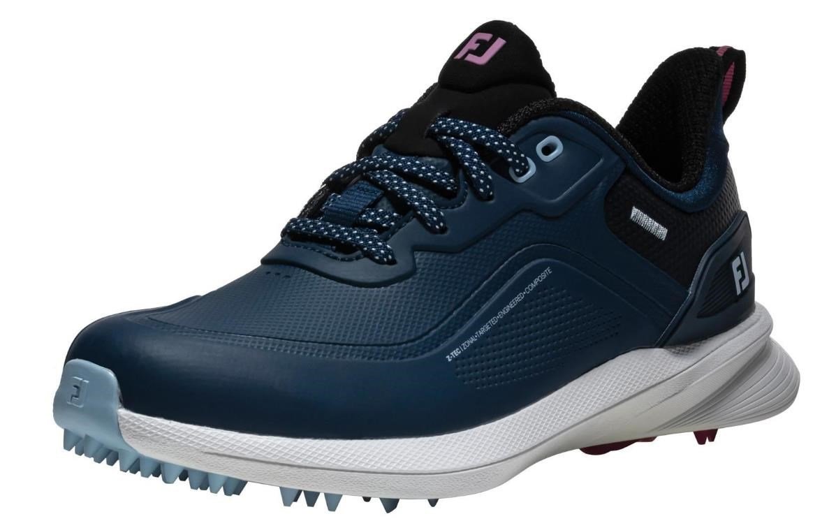 FootJoy Pro/SL dámské golfové boty, modré

Wait, the language is Spanish (ES). Let me apply the Shoe rule in Spanish.

FootJoy Pro/SL zapatos de golf para mujer, azul