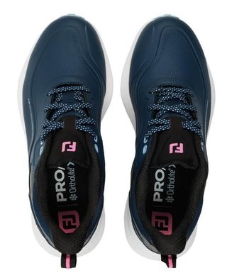FootJoy Pro/SL dámské golfové boty, modré

Wait, the language is Spanish (ES). Let me apply the Shoe rule in Spanish.

FootJoy Pro/SL zapatos de golf para mujer, azul