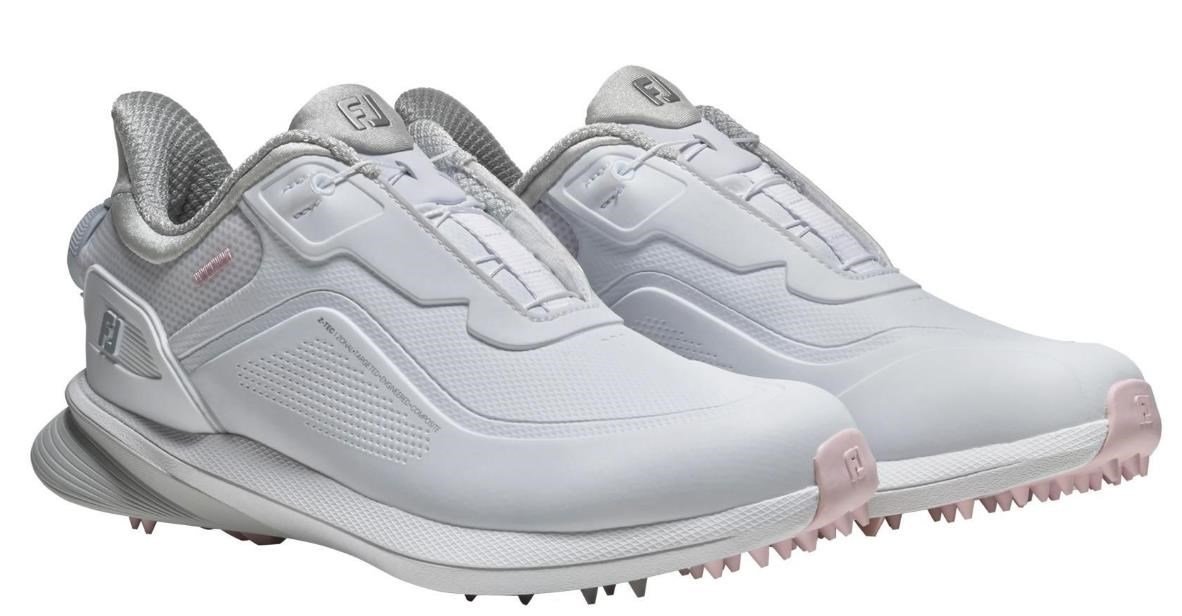 FootJoy Pro/SL BOA zapatos de golf para mujer, blanco/gris