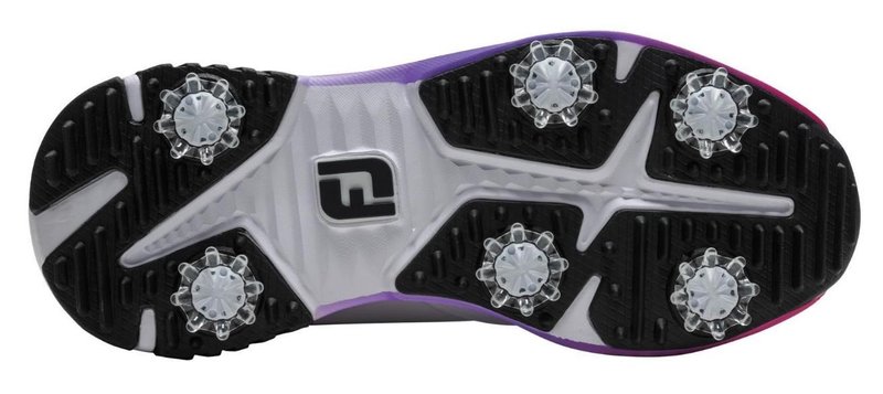 FootJoy Tour Rival zapatos de golf mujer, blanco/rosa