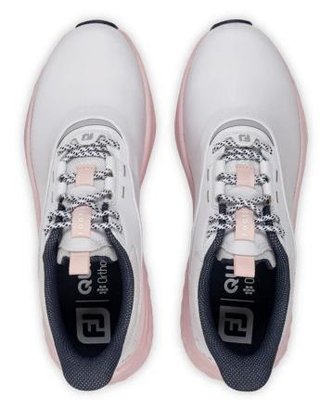 FootJoy Quantum zapatillas de golf mujer, blanco/rosa