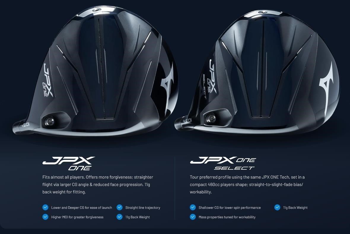 Mizuno Golf Mizuno JPX ONE Select driver